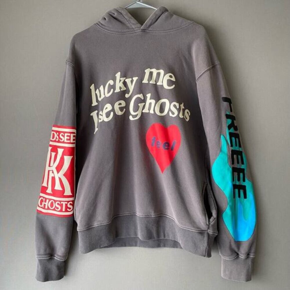 Kanye West x Cactus Plant‎ Flea Market sz XL  "Lucky me I see ghost" tour hoodie